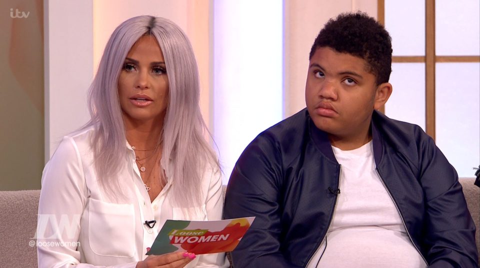 Harvey made the shock outburst during an appearance on Loose Women