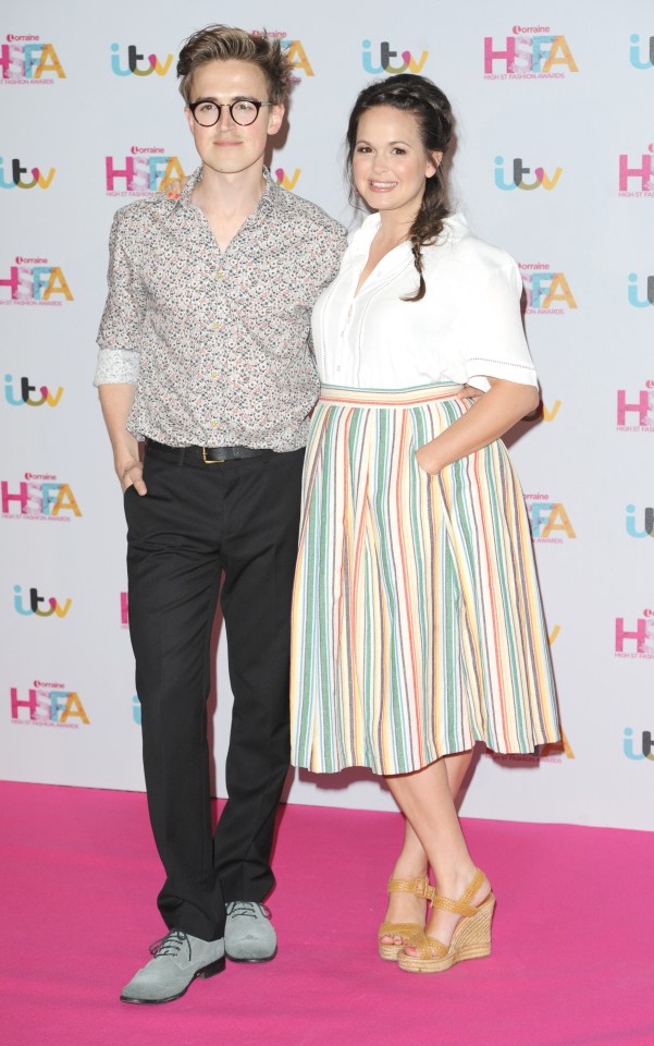 Tom had had to miss his 30th birthday last year due to illness 