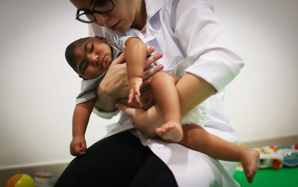 Symptoms of the virus are mild in adults, but can be devastating in babies, with birth defects associated with Zika infections