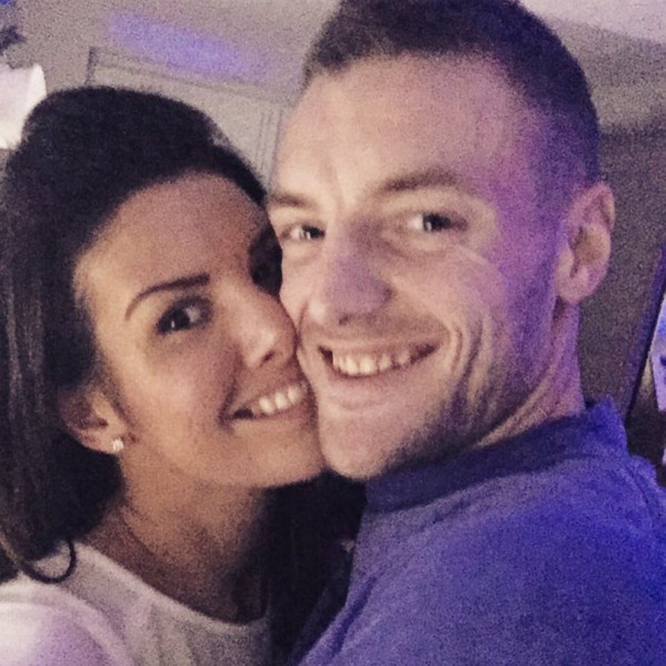 Jamie and Becky Vardy