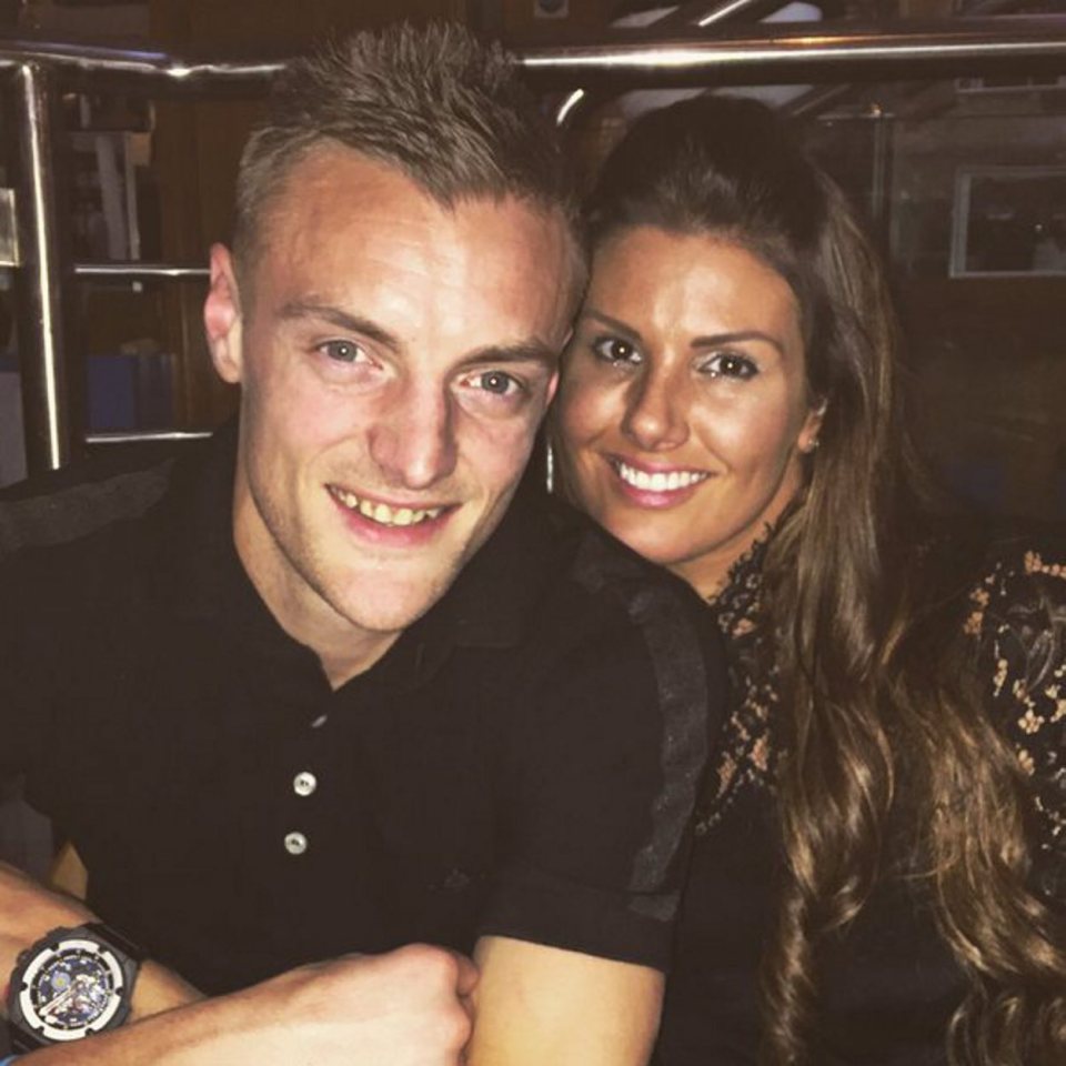 Jamie and Becky Vardy
