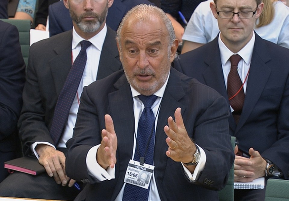 Philip Green spoke before two Parliamentary committees who are expected to criticise his time at the top of BHS