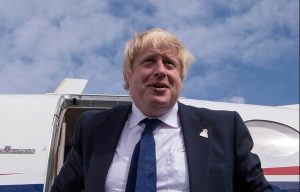Boris' first overseas trip fails to take off after plane is forced into emergency landing at Luton