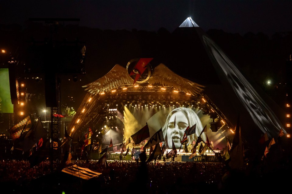 Grammy-winning singer stormed back into the charts following her Glastonbury perfomance