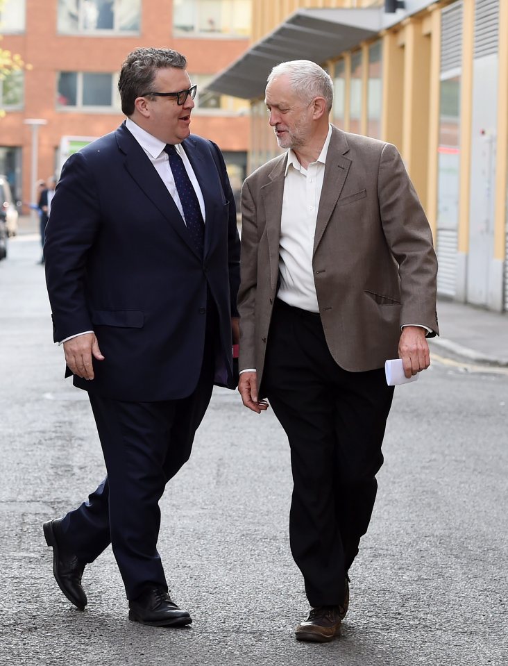 Tom Watson Jeremy Corbyn