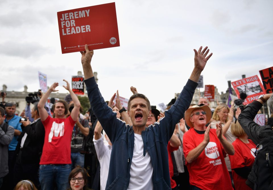 That includes the army of 88,000 “Corbynistas” who helped Mr Corbyn win last year by signing up for £3