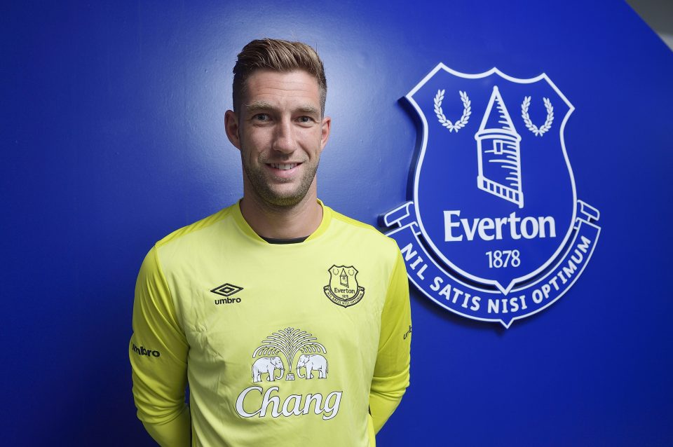 Everton Unveil New Signing Maarten Stekelenburg