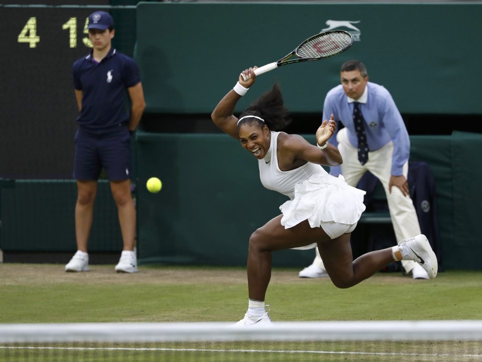 The six-time champion advanced to the second week once again