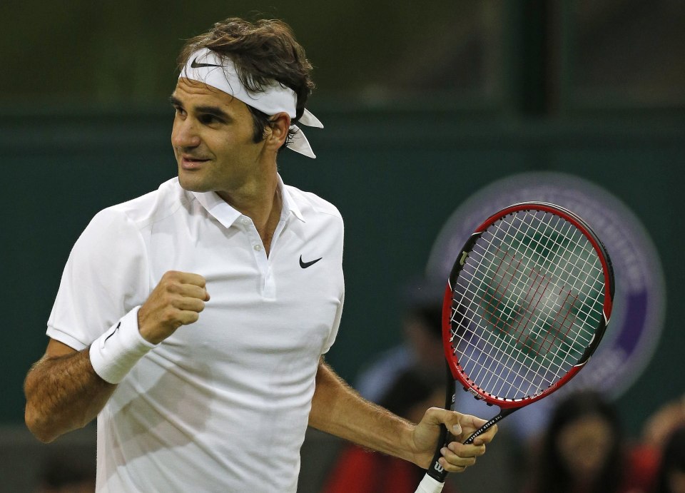 Roger Federer made light work of Dan Evans in his third-round match