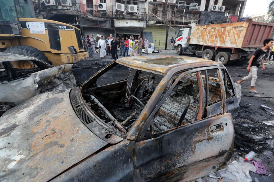 The bomber detonated the explosives when the market was full after Ramadan fasting had ended