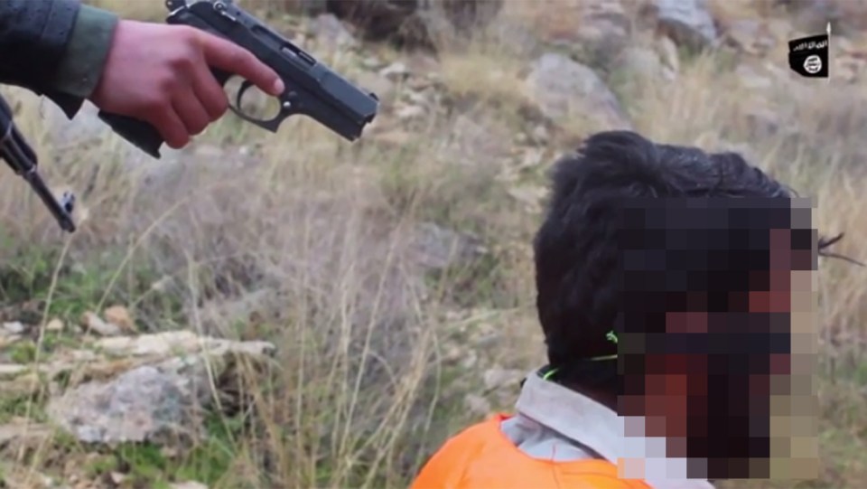 The horrific footage is far too graphic to run