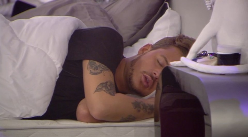 Ryan slept through the whole row!
