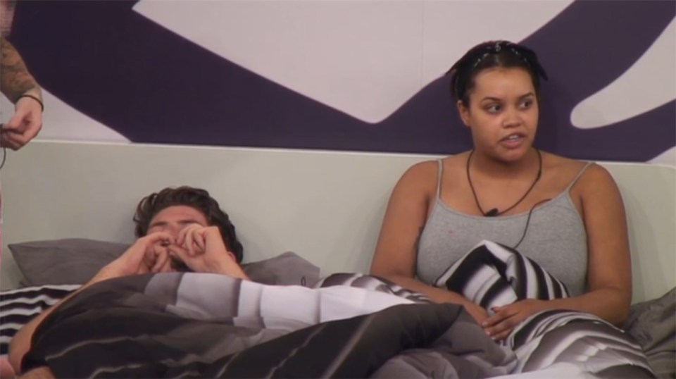 While Sam stayed quiet, Lateysha was amazed Chelsea was rowing about a pancake