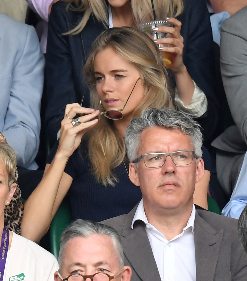 Celebrities Attend Wimbledon