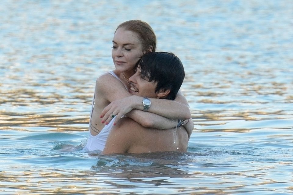 Lindsay looks happier than ever before in the arms of Egor Tarabasov