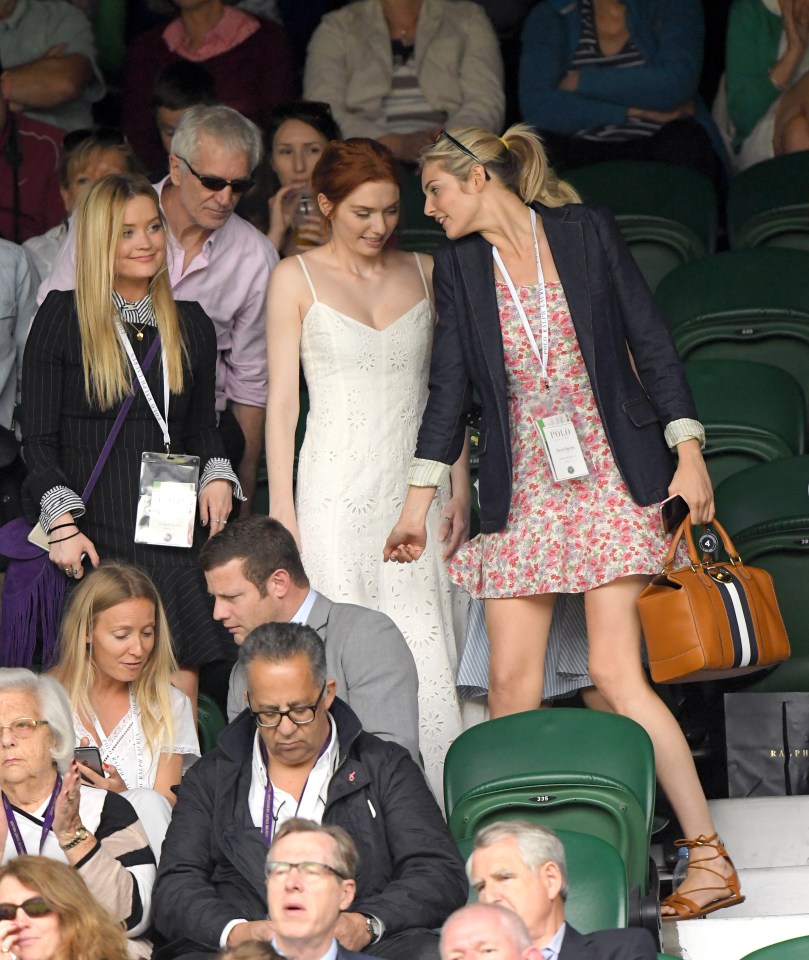 Celebrities Attend Wimbledon