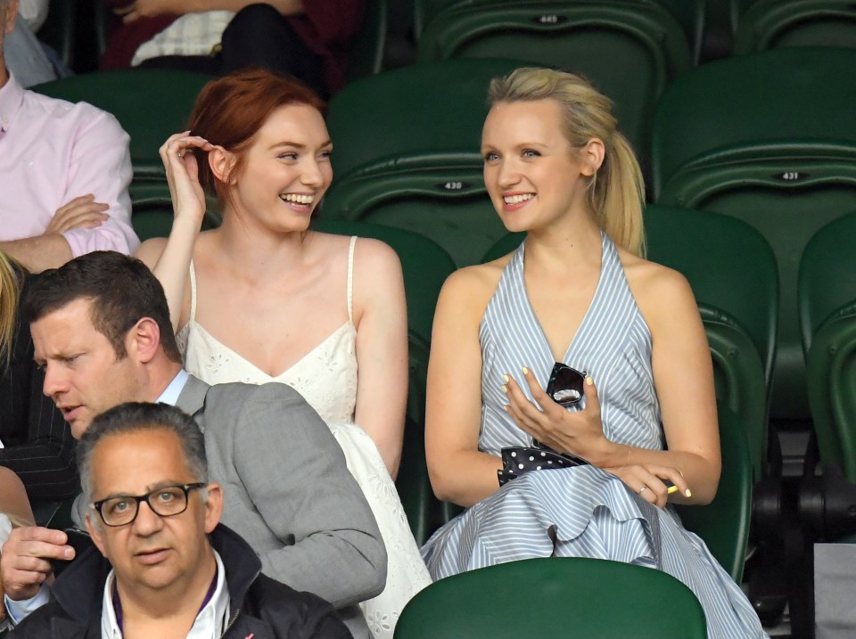 Celebrities Attend Wimbledon