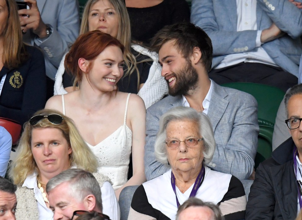 Celebrities Attend Wimbledon