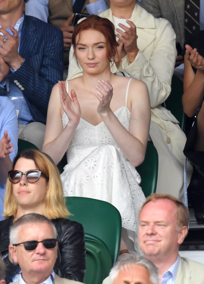 Celebrities Attend Wimbledon