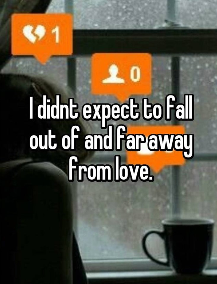 And make you fall out of love with that person...
