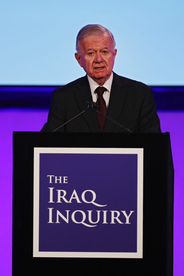 Tony Blair and John Prescott Iraq War 
