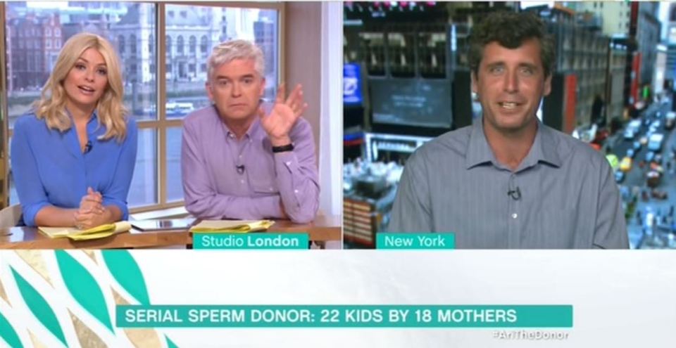 The presenter had to check exactly what the situation was 