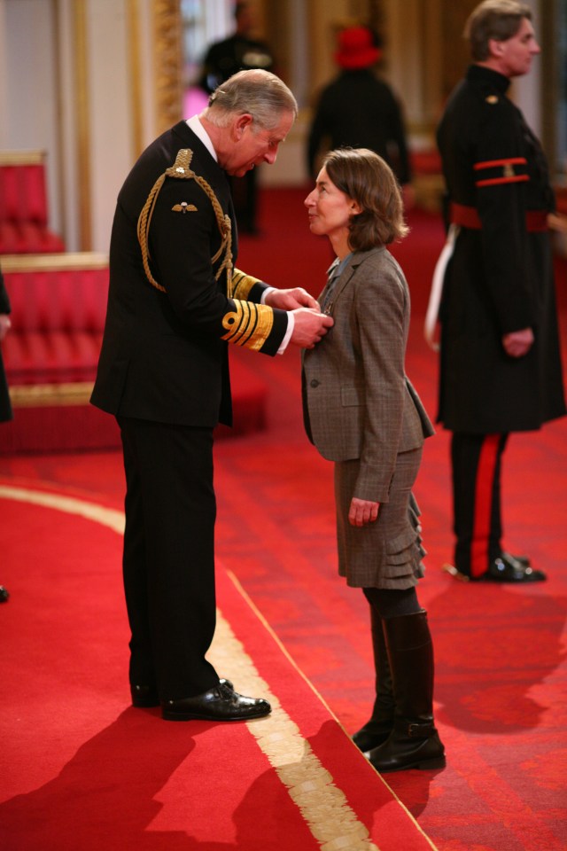 Miss Emma Sky is made an OBE by the Prince of Wales at Buckingham Palace. PRESS ASSOCIATION Photo. Picture date: Thursday December 12, 2010. Photo credit should read: Martin Keene / PA Wire.