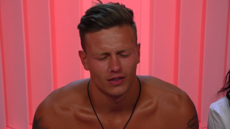 Alex was left pondering the results of the grilling