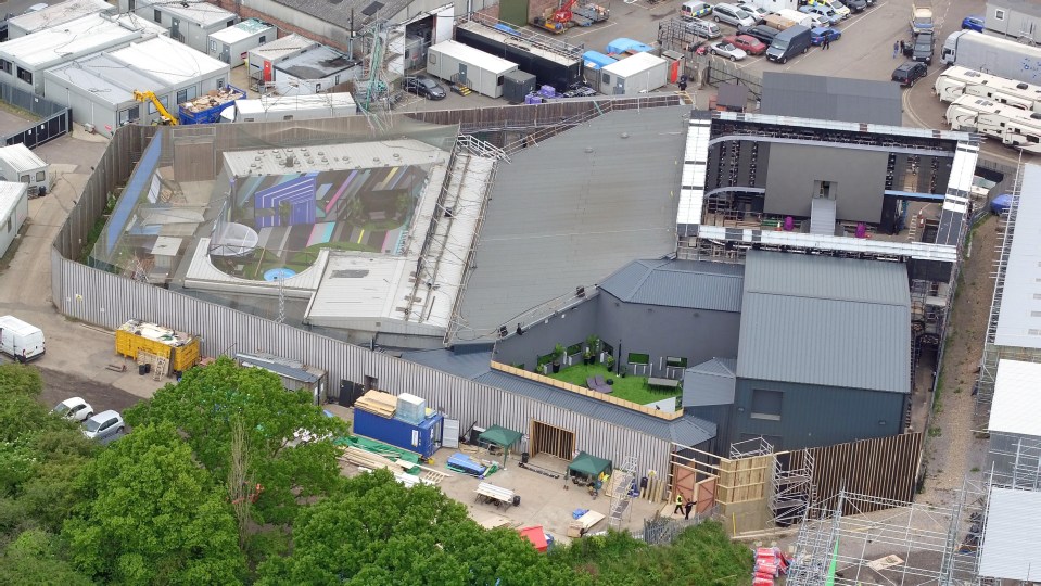 Celebrity Big Brother house