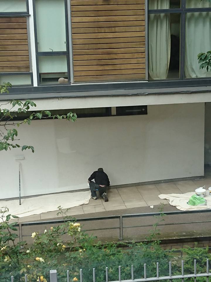 Homeless man given job