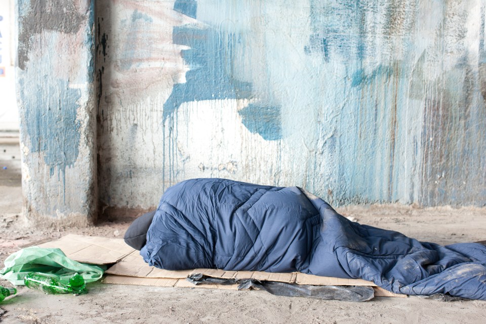 Homeless man given job
