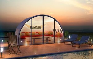 Now you can get a luxurious garden pod made from a re-purposed passenger plane