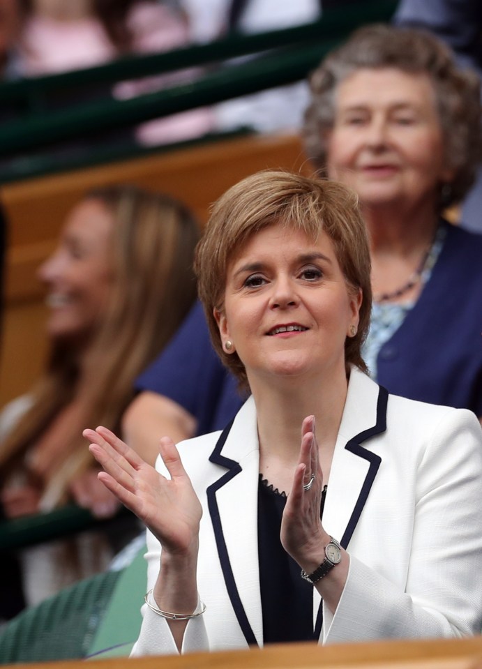 First Minister of Scotland Nicola Sturgeon was particularly proud 