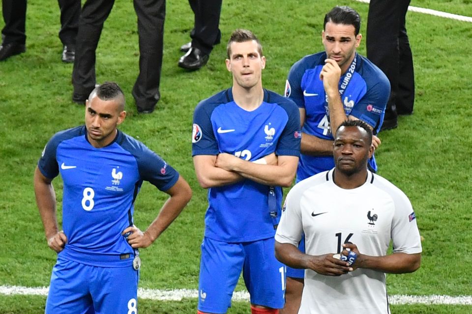 The French players were left crushed as they failed to win on their own turf