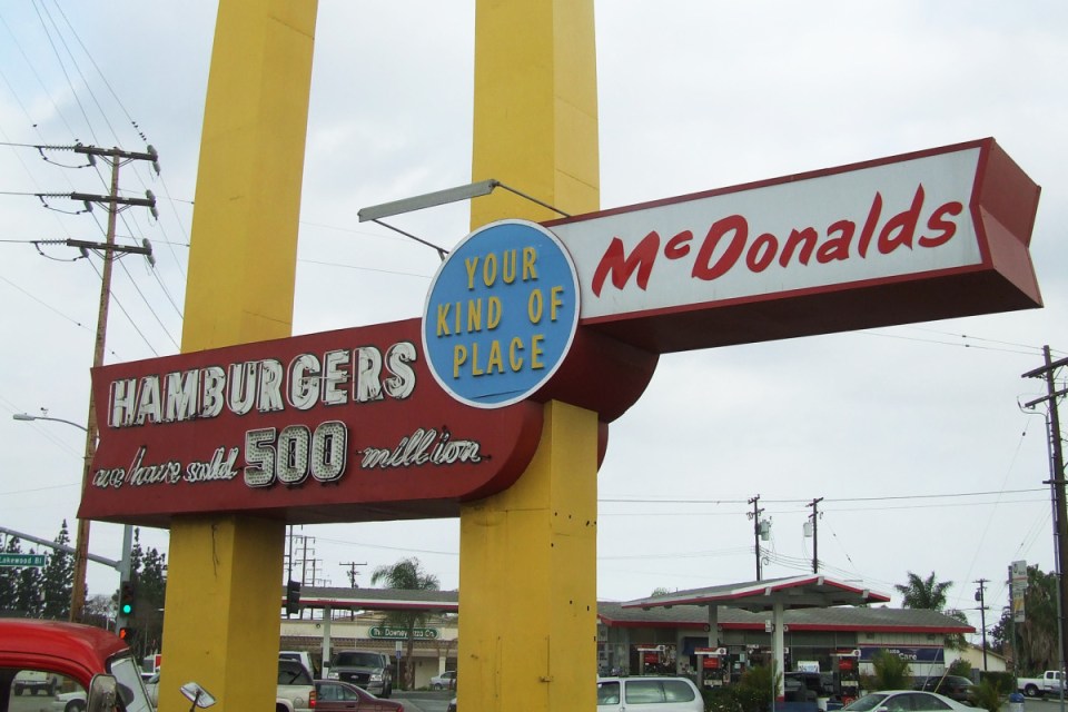 When McDonald's was franchised out, the firm continued to offer beef burgers as their signature offering