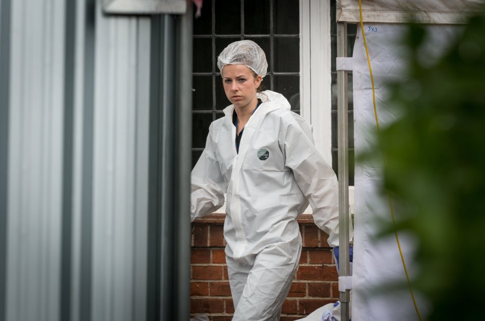 Investigations spanned across the country with police finally making a breakthrough at Mrs Bailey's own home