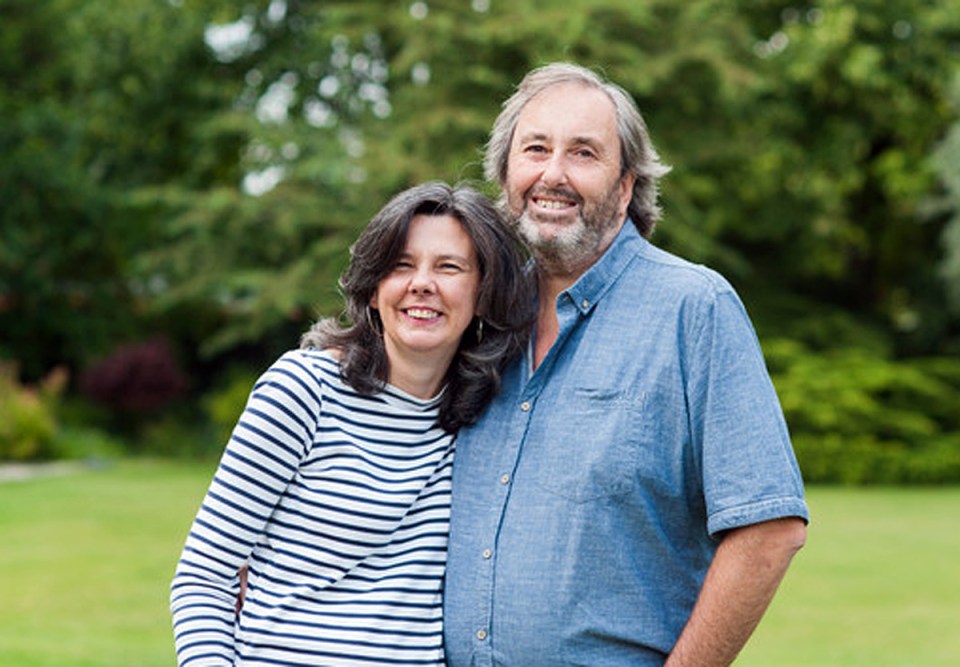 Helen Bailey, pictured with her husband Ian Stewart who is now being questioned over her death