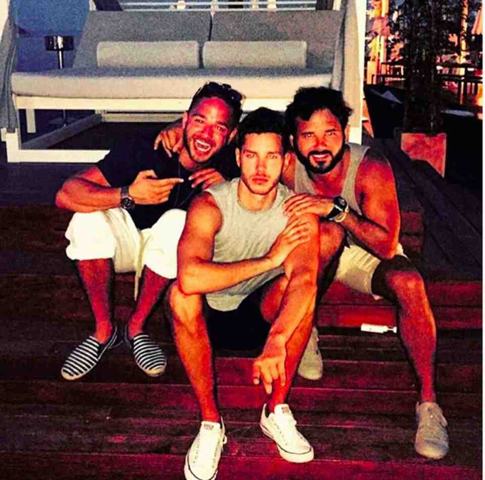 The Thomas brothers: Adam, Scott and Ryan