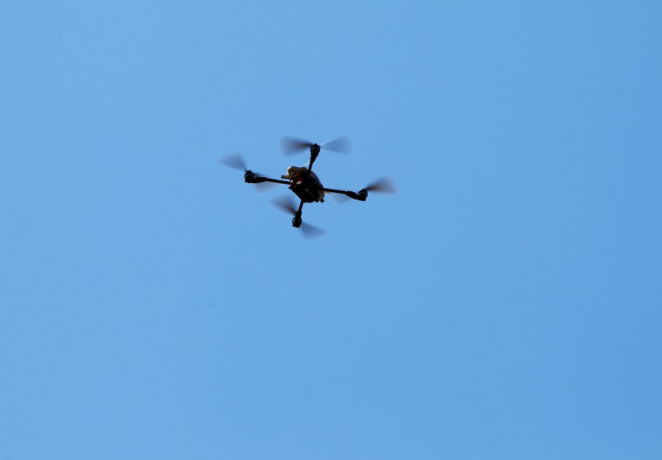 Drones are increasingly being used by marine authorities, with the US Marines using drones (pictured above)