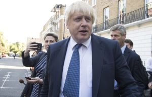 Boris Johnson struggles to find his car on his first morning as Foreign Secretary