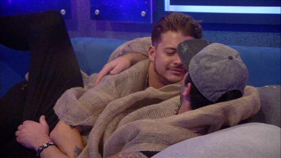 Ryan found love with housemate Hughie while in the bungalow