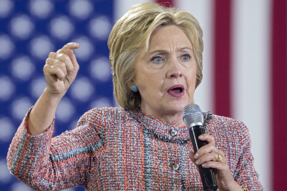 Hillary Clinton campaigns in Virginia
