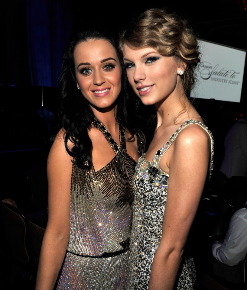 Katy and Taylor were friends - but that all came to an end in 2012