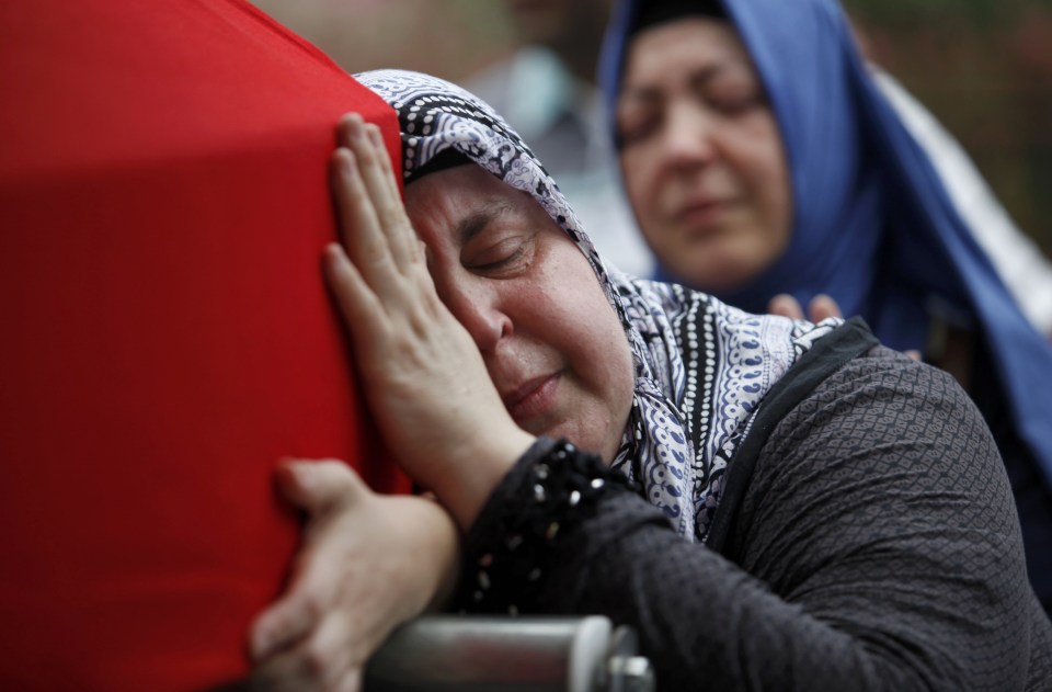 Thousands attended funerals of those killed or street protests that condemned the attempted coup