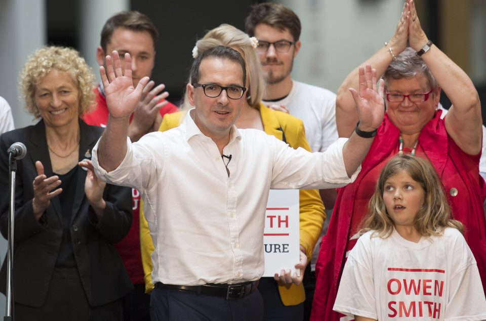 Owen Smith MP Poses For Leadership Campaign Pictures