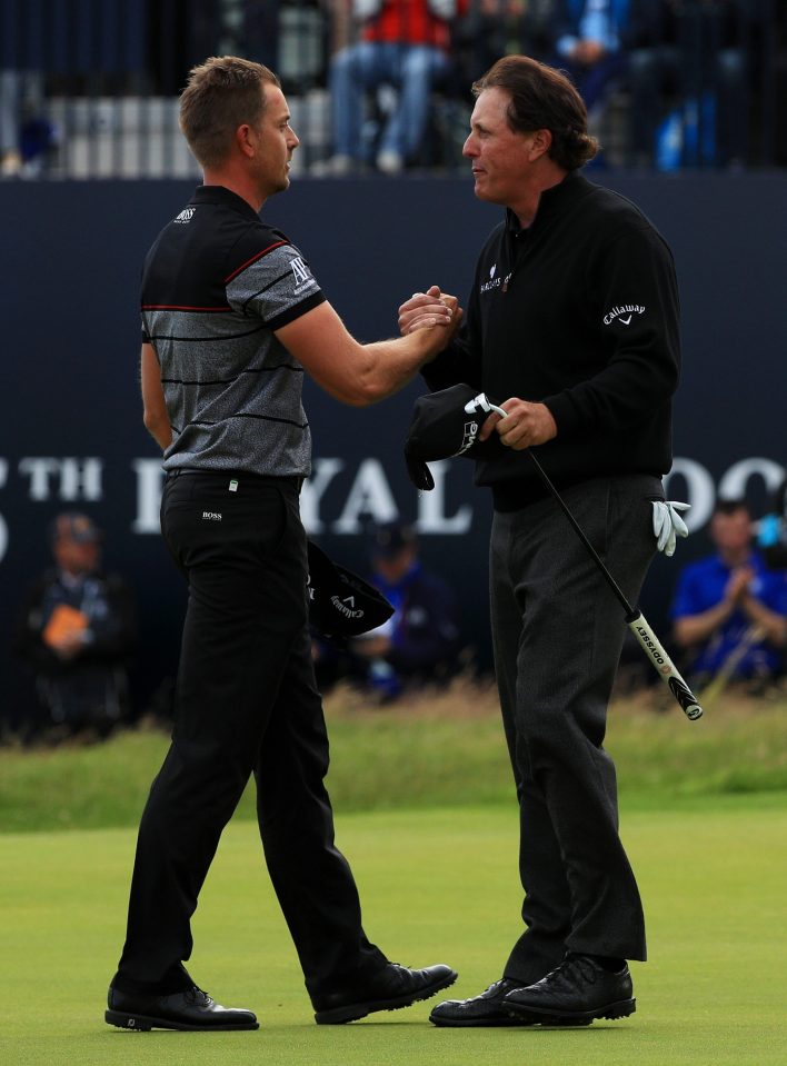 Stenson Mickelson