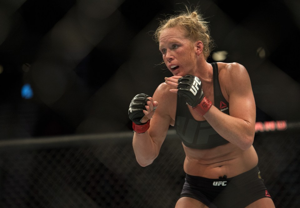 Looking to bounce back: Former UFC world champion Holly Holm