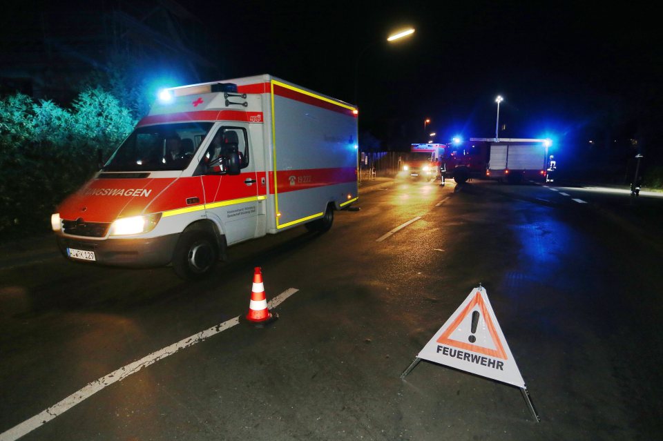 Alleged axe attack on train in northern Bavaria