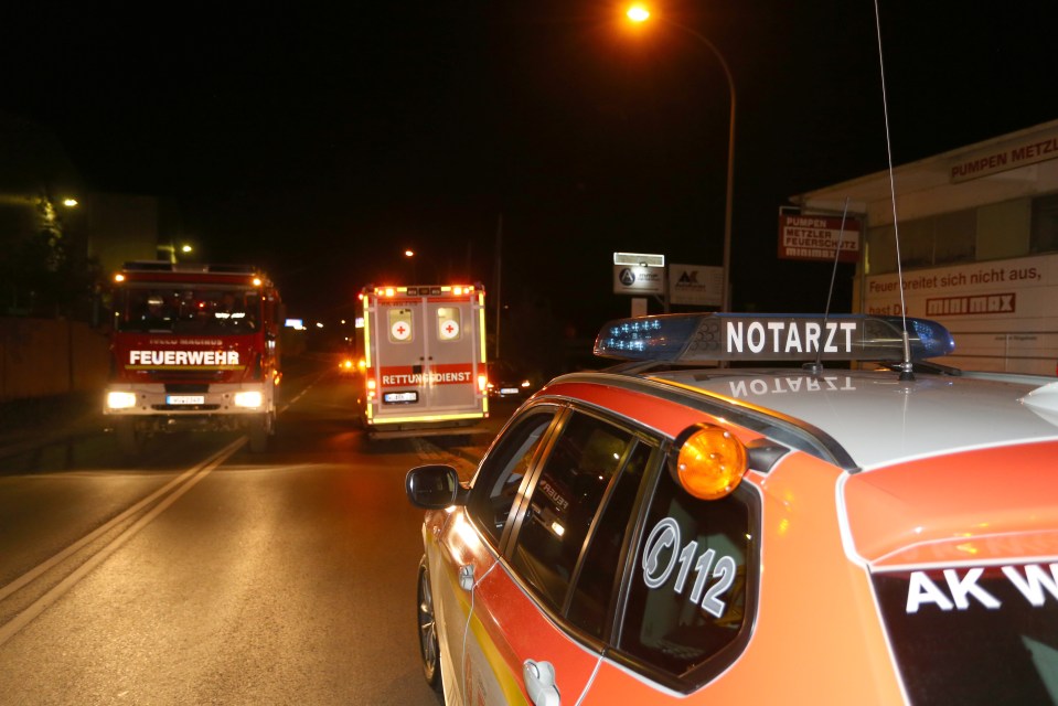 Alleged axe attack on train in northern Bavaria