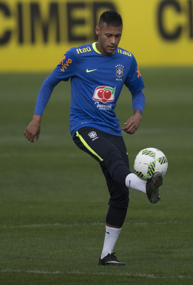 Brazil's head coach has admitted he will be "dependent" on the Barca star
